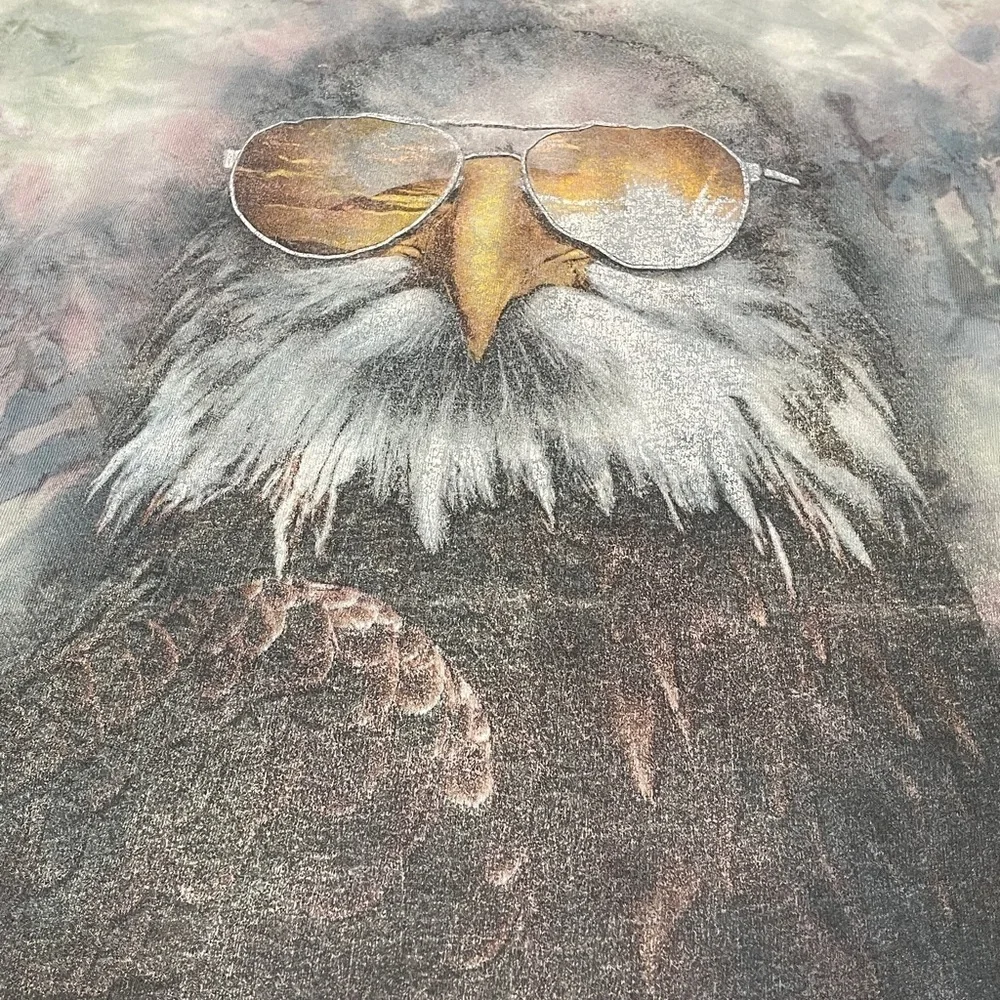 Chemistry Tie-Dye Eagle Graphic Tee